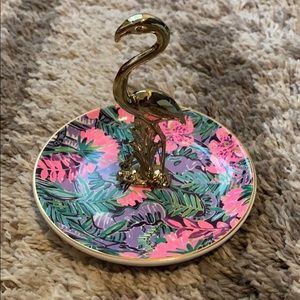 Lilly Pulitzer Flamingo Ring Holder